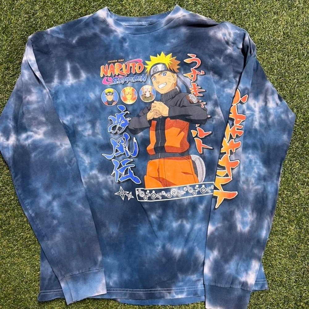 Naruto Shippuden Tie-Dye‎ Long Sleeve (L)